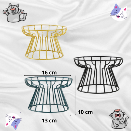 Porte Gamelle Surélevé Pour Chat