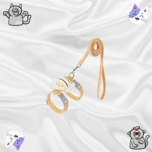 Harnais Abeille Pour Chat